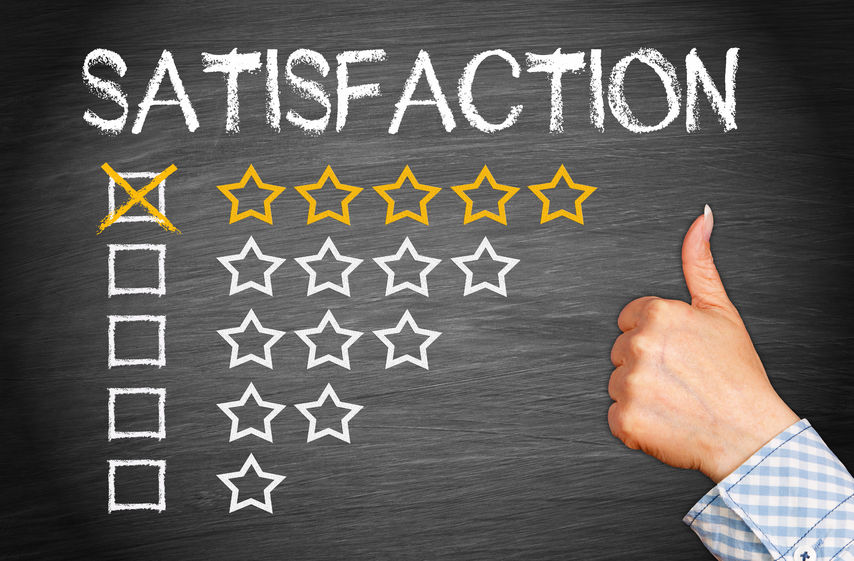 roofing contractor total satisfaction - five stars